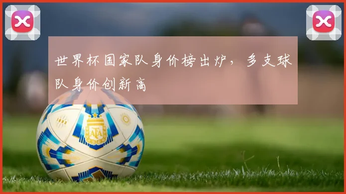 世界杯国家队身价榜出炉，多支球队身价创新高